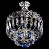 Люстра Корона №1 пластинка синяя в Химках