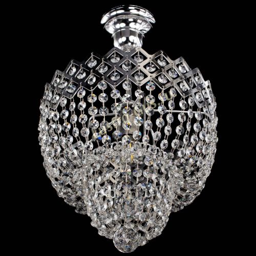 Люстра Корона №2 с подвесом в Химках Гусь Хрустальный