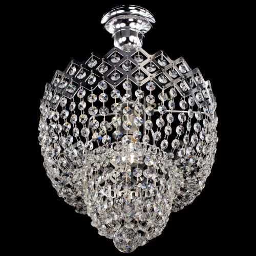 Люстра Корона №2 с подвесом в Химках Гусь Хрустальный