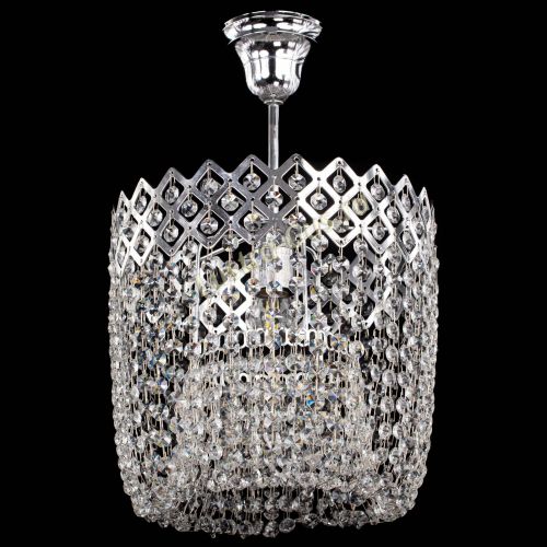 Люстра Корона №3 с подвесом в Химках Гусь Хрустальный