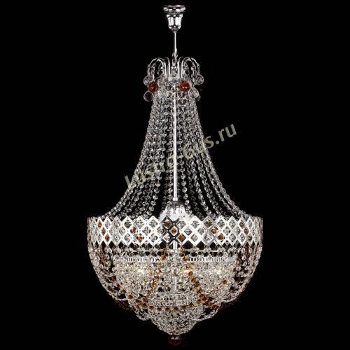 Люстра Корона №5 с подвесом Чайная в Химках Гусь Хрустальный
