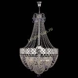 Люстра Корона №5 с подвесом Фиолетовая в Химках