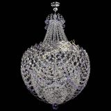 Люстра Корона №5 с подвесом Фиолетовая в Химках