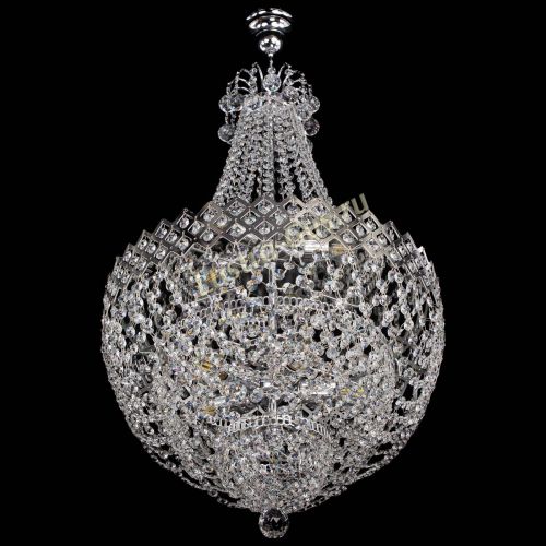 Люстра Корона №5 с подвесом в Химках Гусь Хрустальный