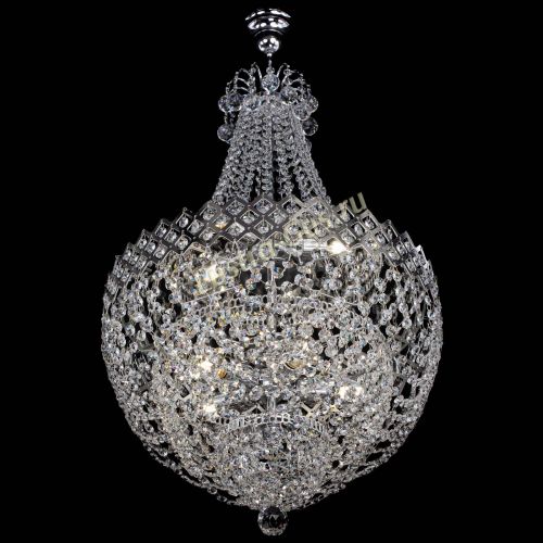 Люстра Корона №5 с подвесом в Химках Гусь Хрустальный