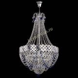 Люстра Корона №5 с подвесом Синяя в Химках