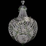 Люстра Корона №5 с подвесом Зеленая в Химках