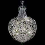 Люстра Корона №5 с подвесом Зеленая в Химках