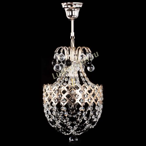 Люстра Корона №6 черная в Химках Гусь Хрустальный