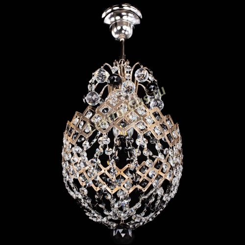 Люстра Корона №6 черная в Химках Гусь Хрустальный