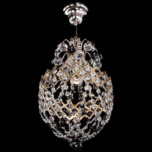 Люстра Корона №6 черная в Химках Гусь Хрустальный