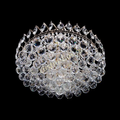 Люстра Корона Капель шар 5 ламп в Химках Гусь Хрустальный