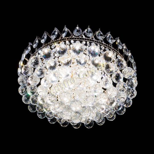 Люстра Корона Капель шар 5 ламп в Химках Гусь Хрустальный