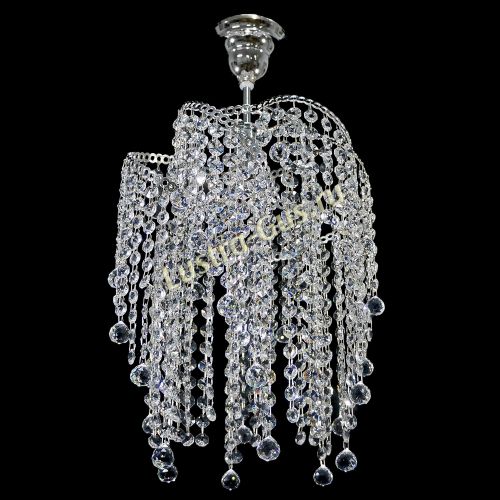 Люстра Космея №1 капель мини  в Химках Гусь Хрустальный