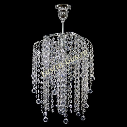 Люстра Космея №1 капель мини  в Химках Гусь Хрустальный