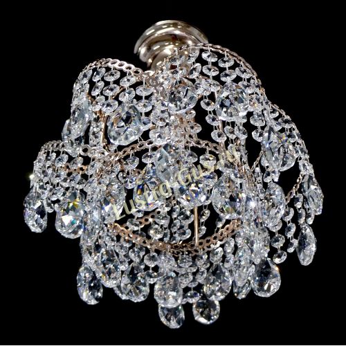 Люстра Космея №1 журавлик мини  в Химках Гусь Хрустальный