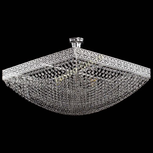 Люстра Квадрат №28 - 600 мм в Химках Гусь Хрустальный