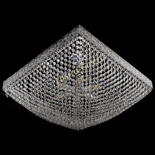 Люстра Квадрат №28 - 600 мм в Химках Гусь Хрустальный