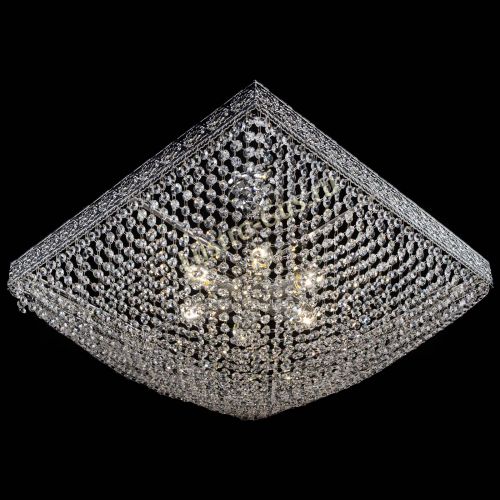 Люстра Квадрат №28 - 600 мм в Химках Гусь Хрустальный