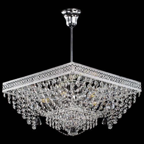 Люстра Квадрат Венеция №24 подвесная в Химках Гусь Хрустальный