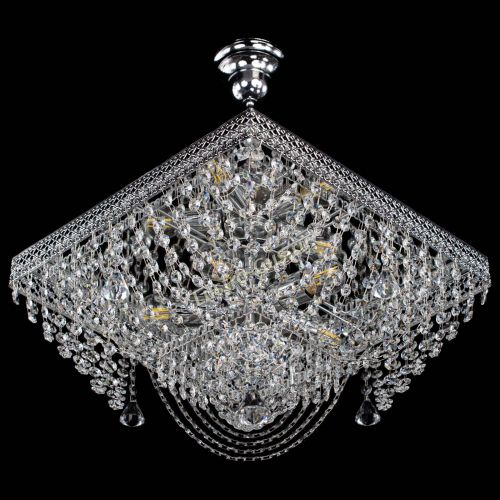 Люстра Квадрат Венеция №24 подвесная в Химках Гусь Хрустальный