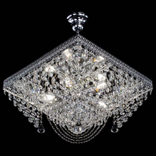 Люстра Квадрат Венеция №24 подвесная в Химках Гусь Хрустальный