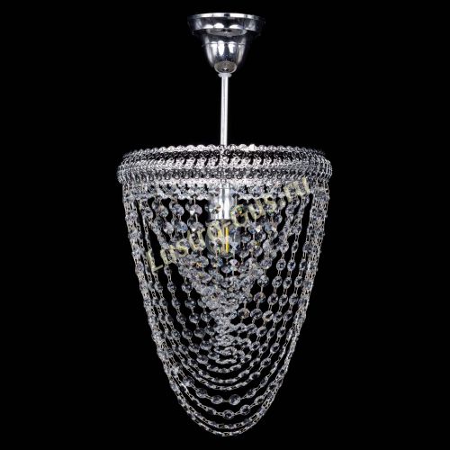 Люстра Лацио №1 Водоворот с подвесом в Химках Гусь Хрустальный