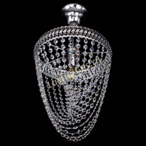 Люстра Лацио №1 Водоворот с подвесом в Химках Гусь Хрустальный