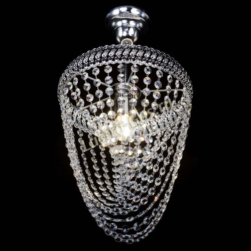 Люстра Лацио №1 Водоворот с подвесом в Химках Гусь Хрустальный