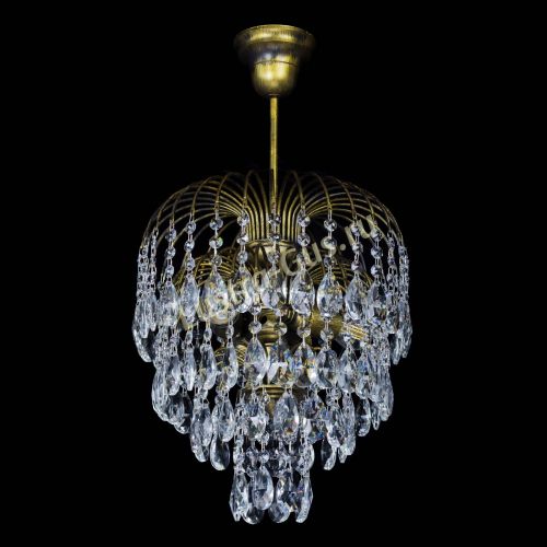 Люстра Лора №3 под бронзу в Химках Гусь Хрустальный