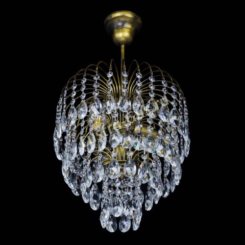 Люстра Лора №3 под бронзу в Химках Гусь Хрустальный