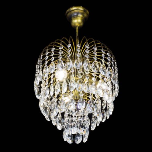 Люстра Лора №3 под бронзу в Химках Гусь Хрустальный