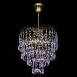 Люстра Лора №3 под бронзу розовая в Химках