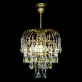 Люстра Лора №3 под бронзу зеленая в Химках