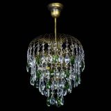 Люстра Лора №3 под бронзу зеленая в Химках