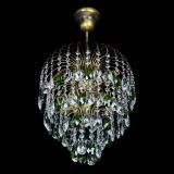 Люстра Лора №3 под бронзу зеленая в Химках