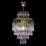 Люстра Лора №3 журавлик Розовая под бронзу в Химках