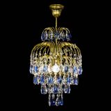 Люстра Лора №3 журавлик Синяя под бронзу в Химках Люстра Лора №3 журавлик Синяя под бронзу в Химках