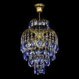 Люстра Лора №3 журавлик Синяя под бронзу в Химках Люстра Лора №3 журавлик Синяя под бронзу в Химках