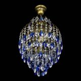 Люстра Лора №3 журавлик Синяя под бронзу в Химках Люстра Лора №3 журавлик Синяя под бронзу в Химках