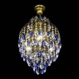 Люстра Лора №3 журавлик Синяя под бронзу в Химках Люстра Лора №3 журавлик Синяя под бронзу в Химках