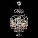 Люстра Лора №3 журавлик розовая в Химках