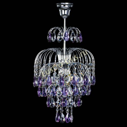 Люстра Лора №3 журавлик сиреневая в Химках Люстра Лора №3 журавлик сиреневая в Химках