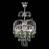 Люстра Лора №3 журавлик зеленая в Химках