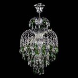 Люстра Лора №3 журавлик зеленая в Химках