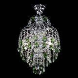 Люстра Лора №3 журавлик зеленая в Химках