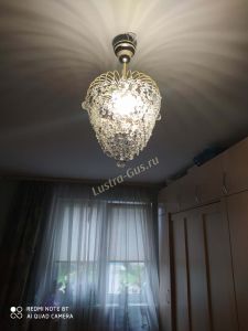 Люстра Лора оптикон в Химках отзыв и фото покупателя