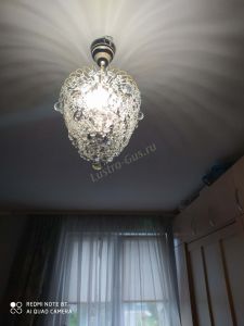 Люстра Лора оптикон в Химках отзыв и фото покупателя