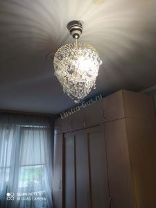 Люстра Лора оптикон в Химках отзыв и фото покупателя