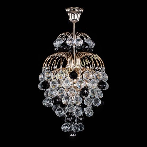 Люстра Лора Шар 40 черная в Химках Гусь Хрустальный